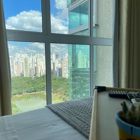 Moderno Flat Com Vista Para O Parque Vaca Brava Goiânia Esterno foto