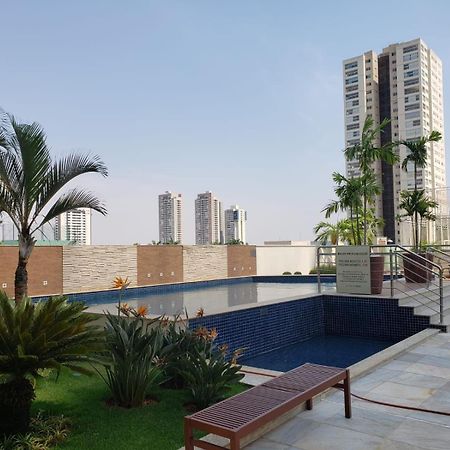 Moderno Flat Com Vista Para O Parque Vaca Brava Goiânia Esterno foto