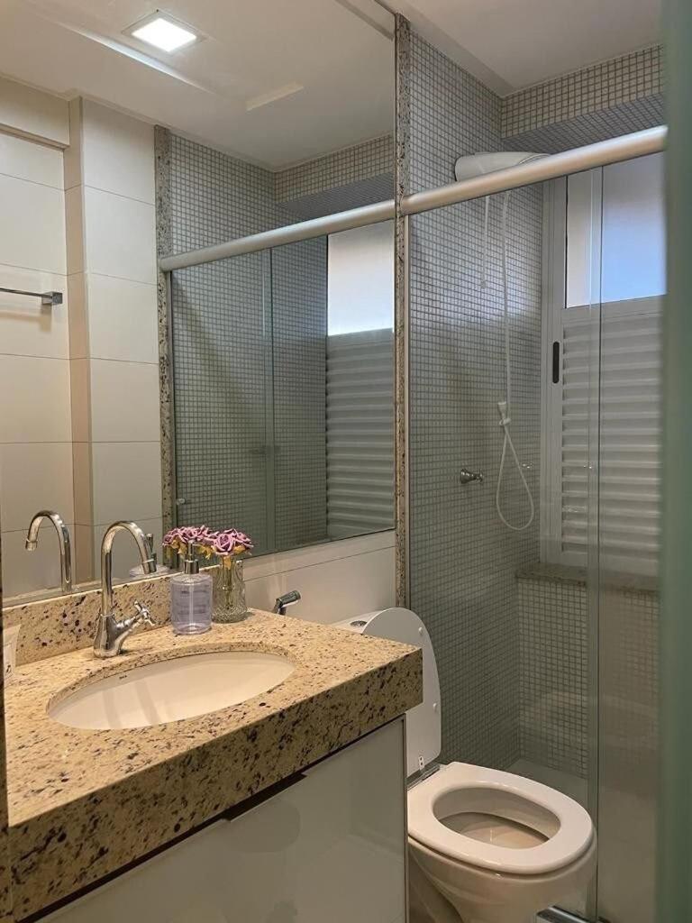 Moderno Flat Com Vista Para O Parque Vaca Brava Goiânia Esterno foto