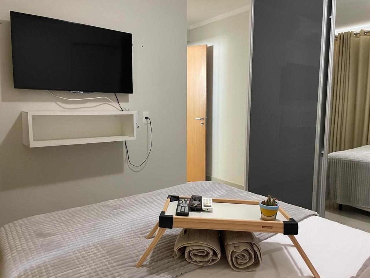 Moderno Flat Com Vista Para O Parque Vaca Brava Goiânia Esterno foto