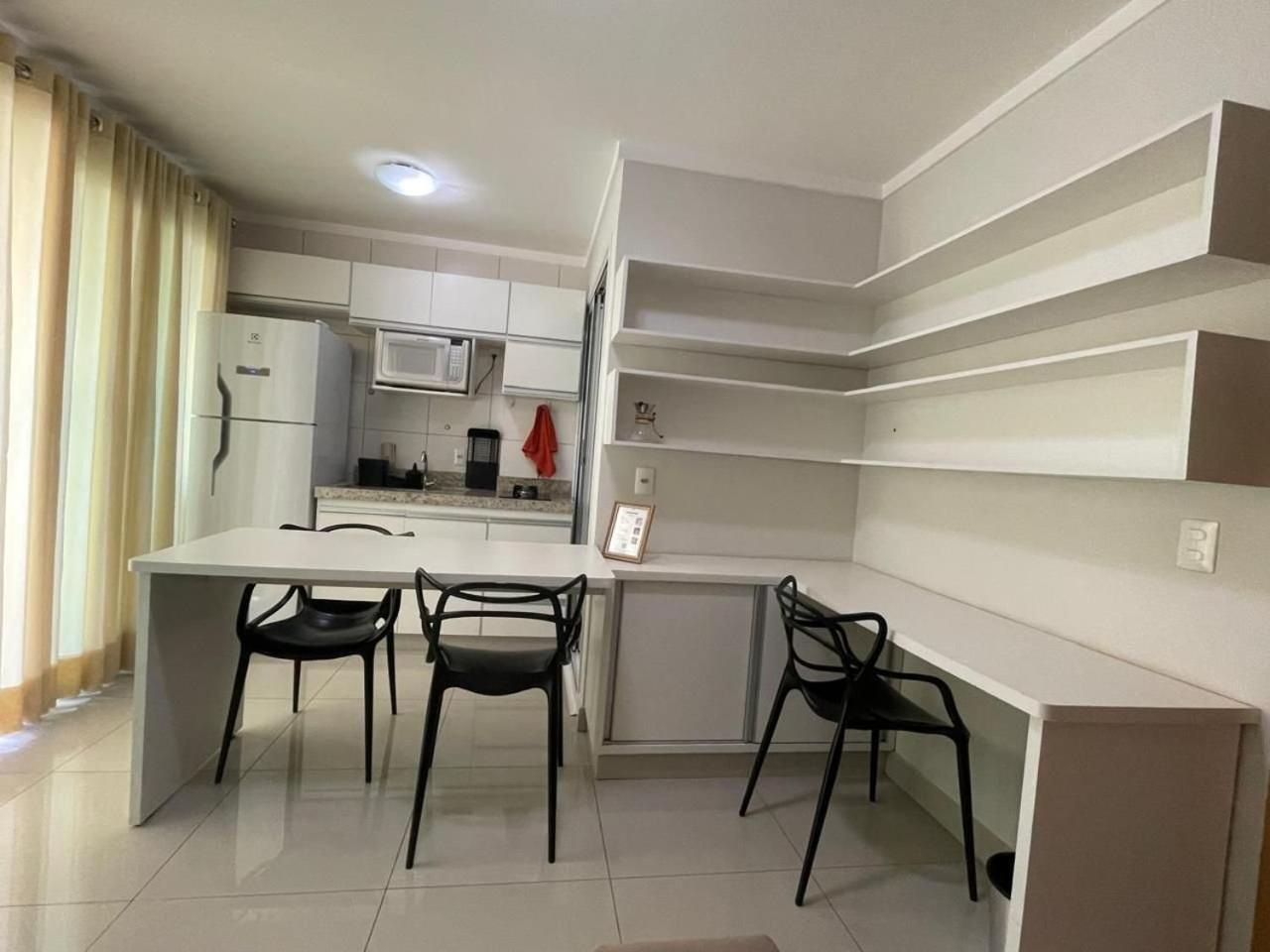 Moderno Flat Com Vista Para O Parque Vaca Brava Goiânia Esterno foto