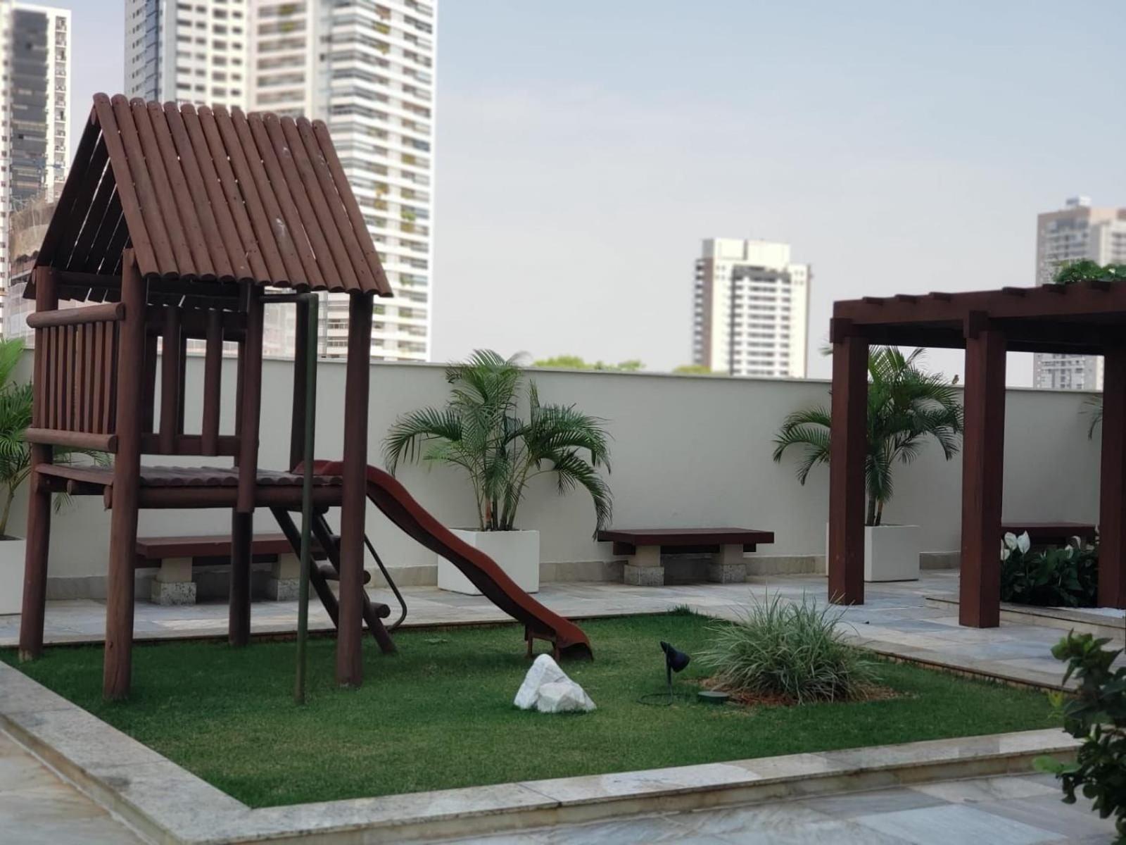 Moderno Flat Com Vista Para O Parque Vaca Brava Goiânia Esterno foto