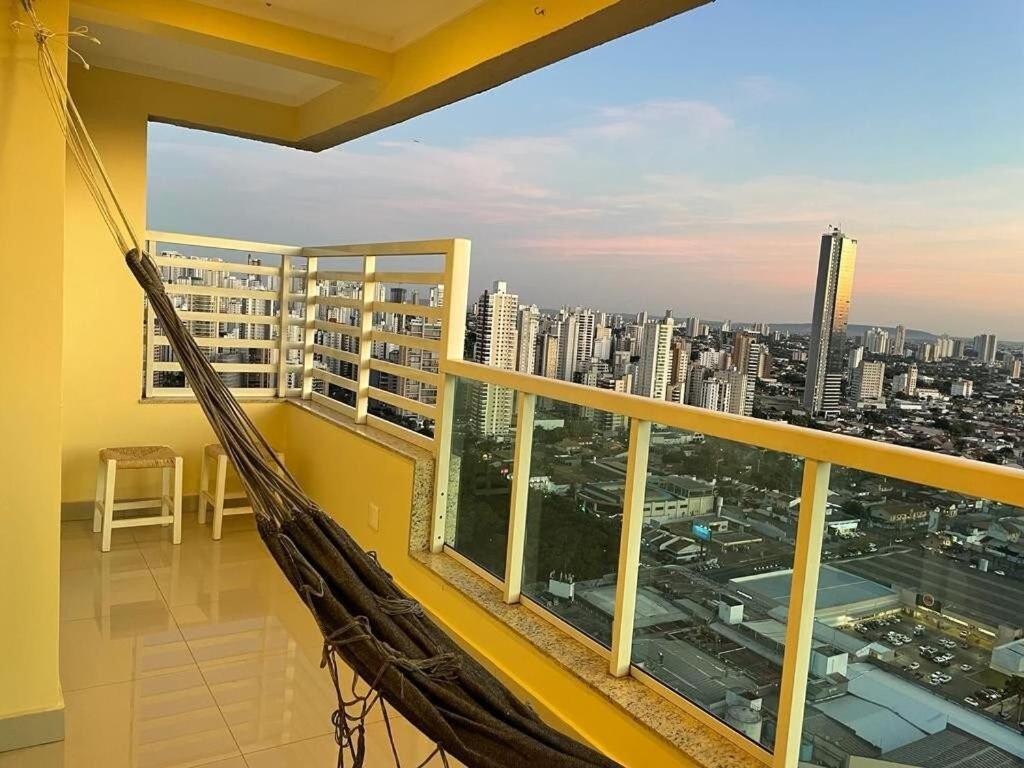 Moderno Flat Com Vista Para O Parque Vaca Brava Goiânia Esterno foto